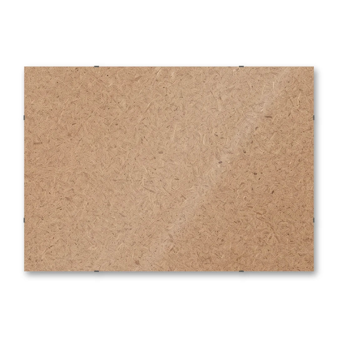 Il pannello solo vetro 42×59,4 cm di traverso su fondo bianco, senza stampa