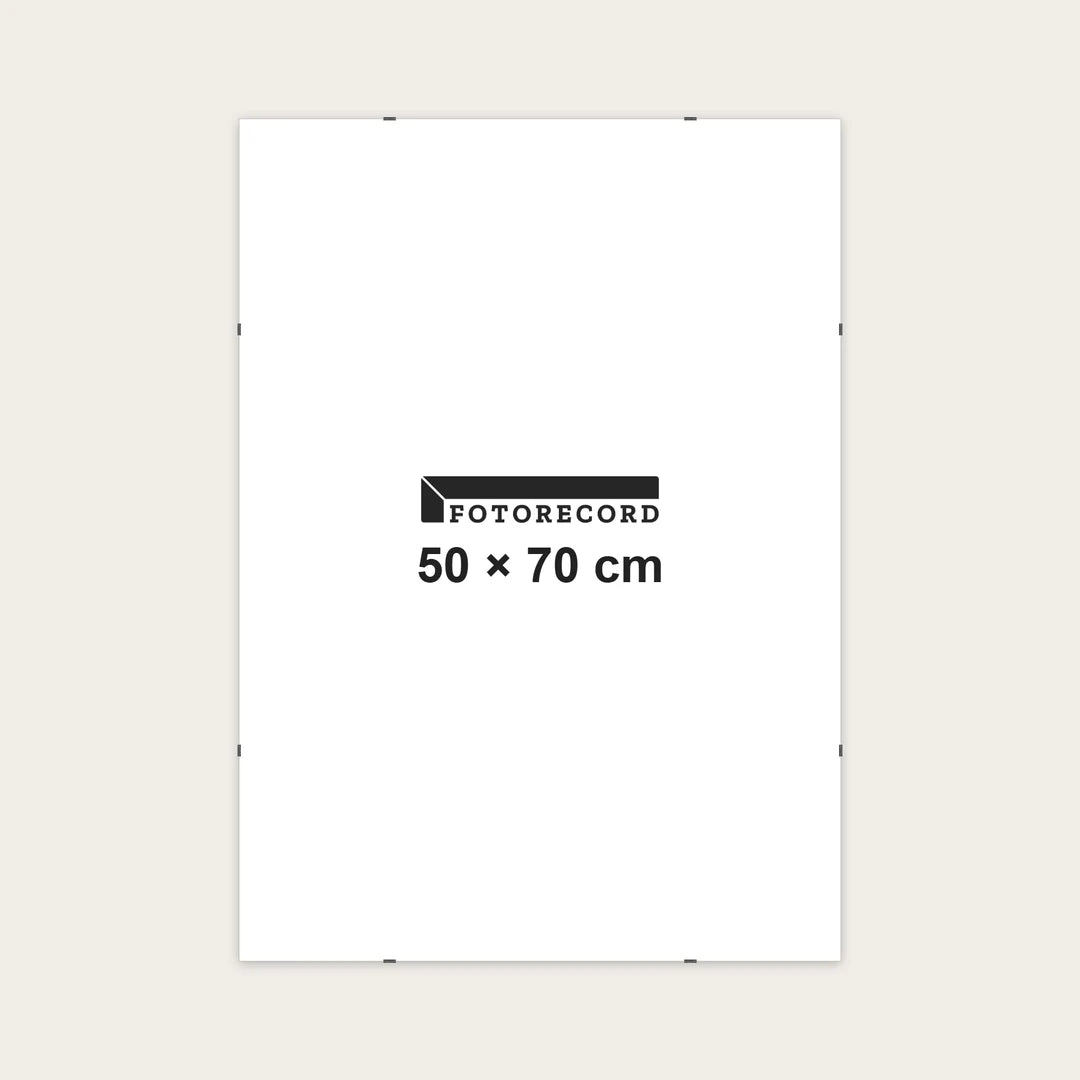 Kit Pannello Solo Vetro 50x70 cm — Fronte Crilex (plexiglass)
