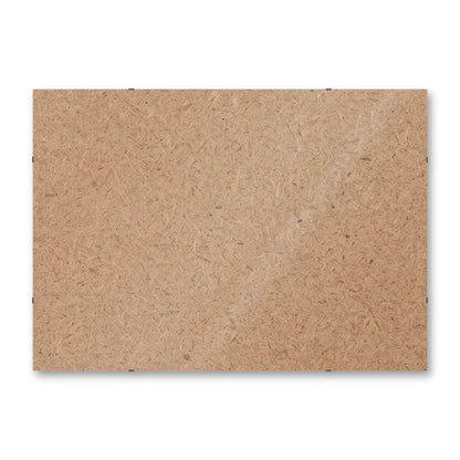 Il pannello solo vetro 50×70 cm di traverso su fondo bianco, senza stampa