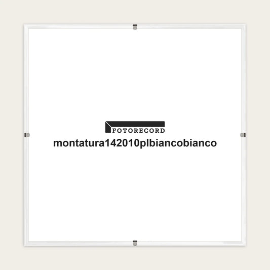 Montatura a giorno montatura142010plbiancobianco