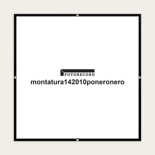 Montatura a giorno montatura142010poneronero