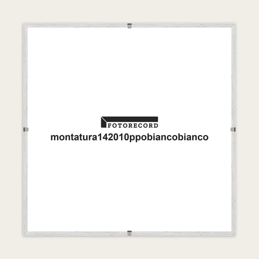 Montatura a giorno montatura142010ppobiancobianco