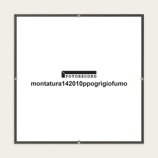 Montatura a giorno montatura142010ppogrigiofumo