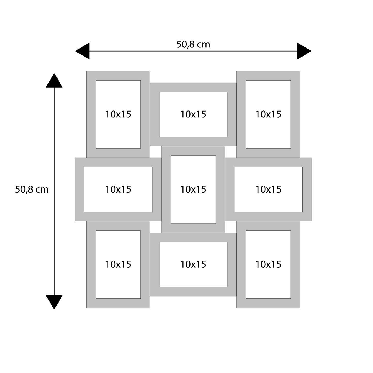 Cornice multipla - 9 foto - 10x15 - FRCM0002