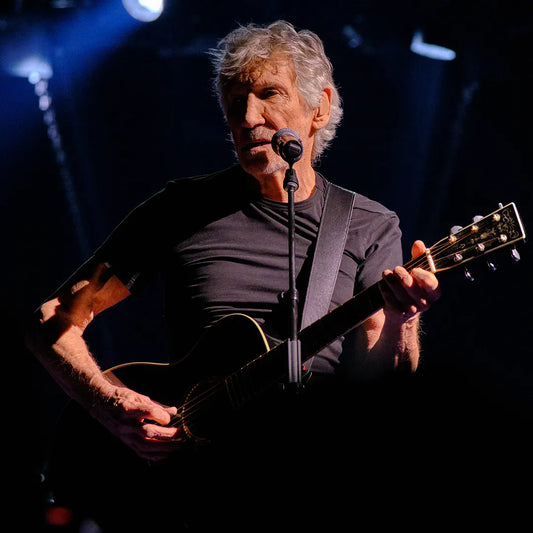 Roger Waters — Live 2023, Con Chitarra | Stampa d'Autore Fabrizio de Gennaro | 0074