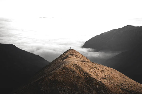 Picco di Montagna — Minimalista | Stampa d’Autore Filippo Mondello | 0007